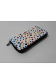 renkli çiçekler Kadın Cüzdan Kullanışlı Desenli Kadın Cüzdanı thumbnail 6