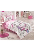 Kristal Ranforce Tek Kişilik Uyku Seti Genç Kız Odası Girl Fashion Ece - 2