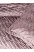 Cotton Box Smart Çift Kişilik Yatak Örtüsü Kadife Varaklı Luz Pudra - 2