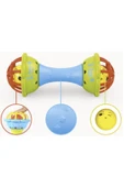 renkli çiçekler Bebek Çıngırak Yumuşak Kauçuk Bebek Egzersiz Oyuncak - 2