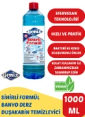 Gemix Sihirli Formül Mavi Su Fayans Derz Duşakabin Temizleyici 1000 ml - 1