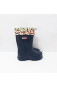 renkli çiçekler Çocuk Çizme Erkek Yağmur Çizmesi thumbnail 7