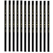 Faber-Castell 1700 Kurşun Asetat Kalemi Siyah 12 Adet thumbnail 1