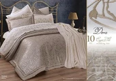 Bella Home 10 Parça Dora Çeyiz Seti - Krem - 1