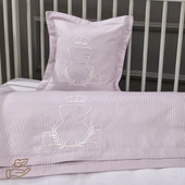 LaFiny King Bebek Nevresim Takımı %100 Pamuk Nevresim, Çarşaf, 2xyastık Kılıfı Kahverengi - 4