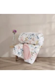 Velvet Tek Kişilik Yorgan Dalya Pudra 155x215 cm - 1