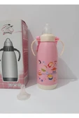 renkli çiçekler Biberon Sevimli Karikatür Desenli Bebekler Için Termoslu Biberon thumbnail 1