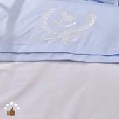 LaFiny- Lucky Colt Bebek Nevresim Takımı %100 Pamuk Nevresim, Çarşaf, 2xyastık Kılıfı Mavi - 4