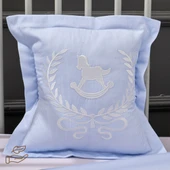 LaFiny- Lucky Colt Bebek Nevresim Takımı %100 Pamuk Nevresim, Çarşaf, 2xyastık Kılıfı Mavi - 5