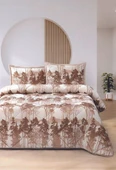 Merinos Comforter Yorgan Seti Çift Kişilik Hera Bej - 1