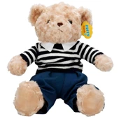 Kıyafetli Peluş Ayı Takım Elbiseli Ayı 37 cm thumbnail 5