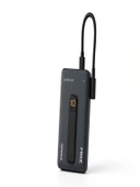 10000mAh 20W Hızlı Şarj Kablosuz Magsafe Powerbank Type-C Kablolu/Girişli Standlı Siyah thumbnail 3