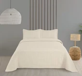 Bella Home Çift Kişilik Sonnia Yatak Örtüsü Seti - Krem - 1