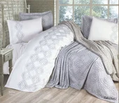 Bella Home 7 Parça Kristina Pike Takımı - Gri - 1