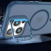 iPhone 17 Pro Kılıf Armor Seri Magsafe Uyumlu Stand Özellikli Kamera Lensli Kapak - 3