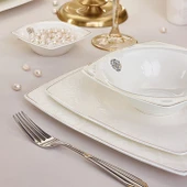 Karaca Fine Pearl Hailey Yemek Takımı Yedek Parça Gold 153.03.07.9742 - 3