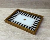 Dekoratif Dijital Cam Baskılı Sunum Tepsisi – 32 x 22 cm thumbnail 3