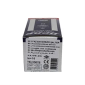 Opaş 3x16A 1-0-1 Kilitli Enversör Pako Şalter - YKL304016 thumbnail 4