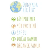 NessiWorld Bio Natural Islak Havlu Mendil 3x40 120 Yaprak thumbnail 3