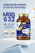 EVOPHARMA Magnezyum Mag632, Vitamin B6 Ve Vitamin D3k2 Içeren Kapsül Takviye Edici Gıda thumbnail 4