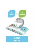 Uni Baby Aktif 24+ Ay Islak Mendil 72 Yaprak - 2