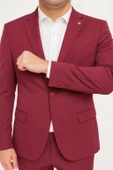 Erkek Tek Düğme Slim Fit Takım Elbise - Şık Ofis ve Davet Kombini thumbnail 3