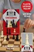 Satranç Dünyası 32 Parça Plastik Satranç Taşı Seti – Dayanıklı, 65 mm Şah Boyu, Tam Takım - 1