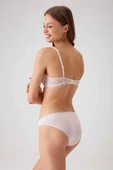 Pierre Cardin Kadın 4561 Milan Push Up Dolgulu Dantelli Çeyiz Sütyen Ve Külot Iç Çamaşır Takımı - 4