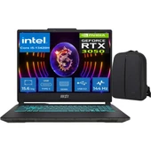 Thin 15 13.nesil Intel Core I5 13420H RTX3050 144hz 24GB Ram 1tb SSD 15.6inc WINDOWS11 & Cimete Çanta thumbnail 1