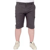 Büyük Beden Erkek Kapri Klasik 21401 Antrasit - 1