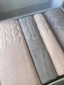 NURPAK %100 PAMUKLU HAMAM TAKIMI GRİ-PUDRA - 2