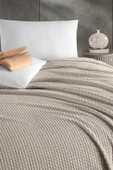 Pierre Cardin Super Soft Battaniye Tek Kişilik Harmony Bej - 1