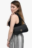 Bayan Çarpraz Askılı Çanta 67-7118 Siyah thumbnail 3