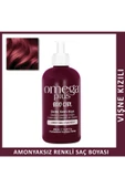 Omega Plus Bad Girl Vişne Kızılı Amonyaksız Renkli Saç Boyası 250ml thumbnail 1