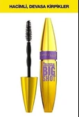Maybelline Maskara Siyah Colossal Big Shot + Lasting Drama Çevirmeli Jel Uzun Süre Kalıcı Siyah Kalem thumbnail 2