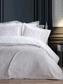 Bella Home Burçak 7 Parça Yatak Örtüsü Seti Bej - 1