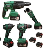 TİGER KİNG PRO 4 LÜ SET SOMUN SIKMA+HİLTİ+VİDALAMA+AVUÇ TAŞLAMA - 1