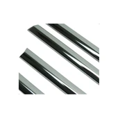 Hyundai Accent Yumurta Kasa 1995-2000 Krom Cam Çıtası 4 Parça Paslanmaz Çelik thumbnail 6