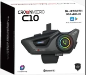 CROWN MICRO C10 MOTORSİKLET KASK BLUETOOTH İNTERKOM SETİ thumbnail 5