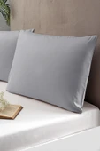 Pierre Cardin 2'li Yastık Kılıfı Gri - 1