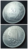Escoines Koleksiyon 3996368f55e0810eda 1971 Akmonital 50 Kuruş ÇÇT+/ÇA eski madeni para thumbnail 1