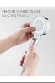 Mucit Home Beyaz Spa Modlu Filtreli Duş Başlığı 5 Fonksiyonlu Duş Fiskiyesi thumbnail 1