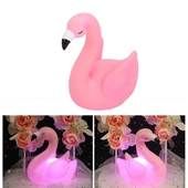 LED Işıklı Flamingo Masa Lambası thumbnail 6