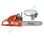 HSGL WEDO EH61 Benzinli Motorlu Testere 61.5cc 3.9BG + Kabuk Soyma Makinesi Aparatı (Profesyonel Ağaç Kesim ve Soyma Seti) thumbnail 5