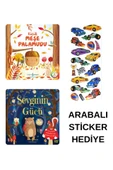 ARABALI STİCKER HEDİYELİ - OKUL ÖNCESİ RESİMLİ KİTAPLAR MASAL - MEŞE PALAMUDU - SEVGİNİN GÜCÜ thumbnail 1