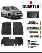 Guartly Citroen Berlingo 2019 ve Sonrası Için Uyumlu Premium 4d Havuzlu Paspas Takımı - 1