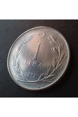 Escoines Koleksiyon 3996368f56ec43b5a5 1975 cum-cum 1 Lira ÇT/ÇÇT hatalı erör eski madeni para - 5