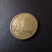Escoines Koleksiyon 3996368f5703071dea 1944 25 Kuruş ÇT/ÇÇT+ eski madeni para - 4