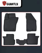 Guartly Fiat Egea Cross Araca Özel  4D Tam Uyumlu Premium Havuzlu Paspas Takımı - 2