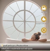 UV Engelleyici Buzlu Cam Filmi 3 Metre x 45 Cm. thumbnail 1